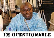I'm Atta Akyea, a lawyer for Standard Chartered bank, Minister for Works and Housing in Ghana and I'm questionable.