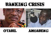  Banking crisis in Ghana.